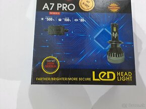 LED H7 - Extra silné žiarovky s CANBUS - 350W - 35000Lm - 3