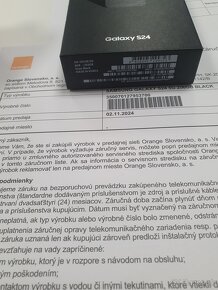 Predám Samsung S24 8/256GB Nerozbalený - 3