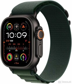 Apple Watch Ultra 2 49mm Black Ti Dark Green NOVÉ - 3