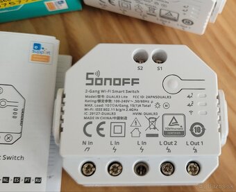 Smart wifi switch Sonoff dual R3 lite - 3