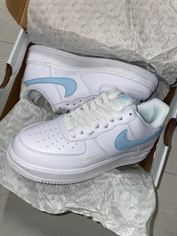 Nike Air Force white blue - 3