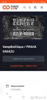 Vampboyclique Praha SASAZU 2025 - 2x V.I.P vstupenky - 3