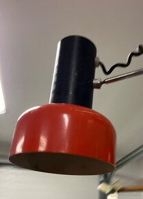 Retro Lampa Napako 3 bodová zavesná oranžovočervená - 3