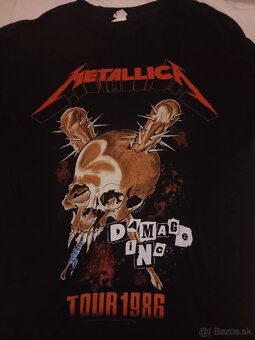 Metalové tričká Pantera, Metallica - 3