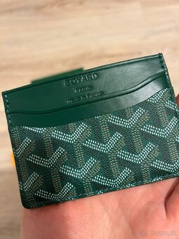 Goyard cardholder /peňaženka - zelený (GO8) - 3