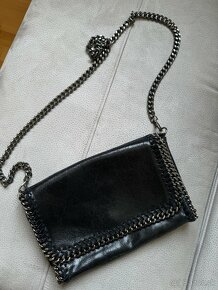 Čierna kožená kabelka - 3