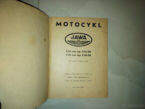 Jawa 250, 350 návod na obsluhu - 3