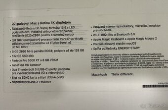 iMac 27" 5k Retina - 3