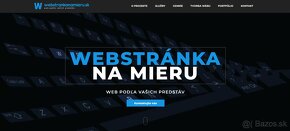 Profesionálna tvorba webstránky - webstránka na mieru - 3