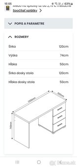 Písací stôl - 3