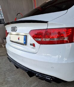 AUDI A5 SPOJLER NA KUFOR - lipko na kufor A5 B8 B8.5 - 3