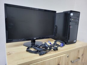 kompletný počítač + monitor + káble - 3