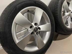 R17 5x112 7J ET45 alu disky originál Škoda Karoq Kodiaq - 3