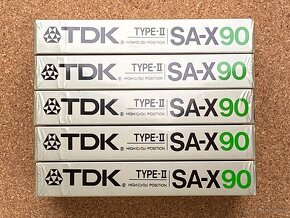 Predám audiokazety TDK SA-X 90 - 3