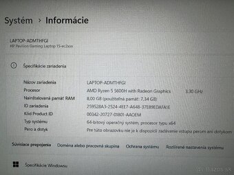 HP Pavilion gaming laptop 15-ec2 - 3