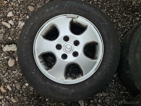 r15" Alu kola disky orig opel zafira 5x110 6jx15 - 3