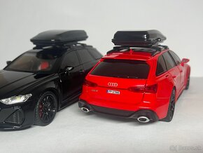 Audi RS6 Avant 1:24 - čierna alebo červená metalíza - 3