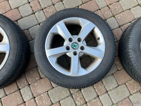 Disky so zimnými pneu 205/55 R16 rozteč 5x112 - 3