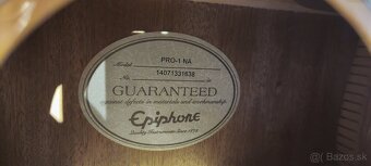 Akustická gitara Epiphone PRO 1 - 3