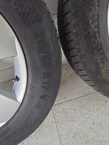 ALU disky+pneumatiky Continental WinterContact 215/65 R17 99 - 3