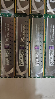 RAM moduly 4Gb párované Kingston HyperX - 3