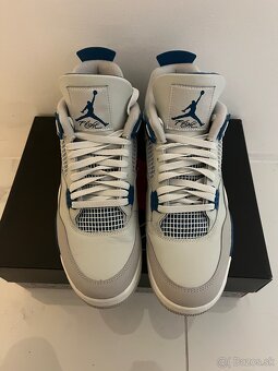 Nike jordan 4 Military blue - 3