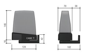 Led majak came 24V -230V typ.KRX1FXSY - 3