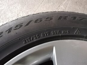 17" Alu kolesá 5x112 na Kodiaq + zimné pneumatiky 215/65 r17 - 3