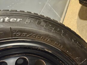 Zimná sada VW - 5x112 r15 + Hankook 195/65 r15 - 3