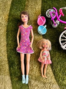 Dvojbicykel + barbie sestry PC 31,40 - 3