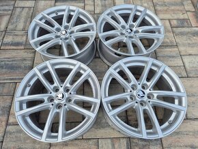 5x112 r17 ET27 x 7,5J elektróny ŠKODA, VW, SEAT. AUDI - 3