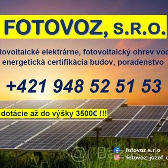 Montáž Fotovoltaických elektrárni na mieru - 3