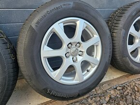 ZIMA AUDI Q5+ Zánovné Zimné Pneu CONTINENTAL 235/65 R17 - 3