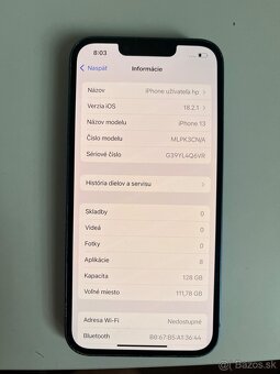 IPHONE 13 128GB NA DIELY,OPRAVU - 3