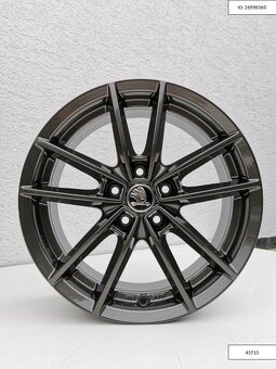 Nové Borbet Alu disky Skoda 7x17 ET 40 5x112 R17 1256 - 3