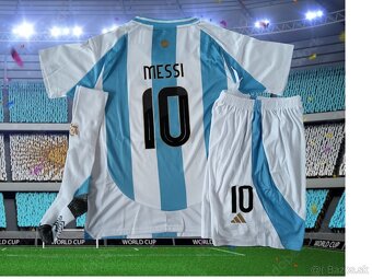 detský dres MESSI Argentína Copa America 2025 - 3