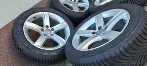 Alu Audi 5x112 a zimné Michelin Alpin 5 225/50 R17 - 3