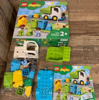 Predám Lego DUPLO 10945 - Smetiarske auto a recyklovanie - 3