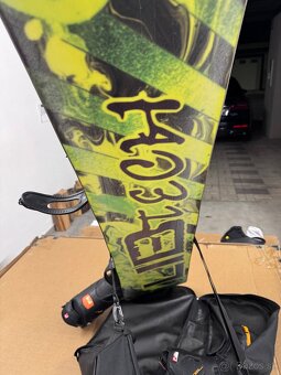 Snowboard komplet, Libtech 159 ,Head 43,5 -44,5, Burton - 3