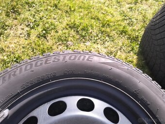 205/55R16 Bridgestone Blizzak LM001 na plechových diskoch - 3