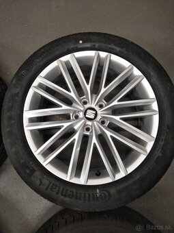 18" alu SEAT ATECA,ŠKODA,VW + letné 225/50 18. - 3