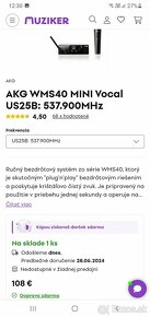 Mikrofón AKG - 3