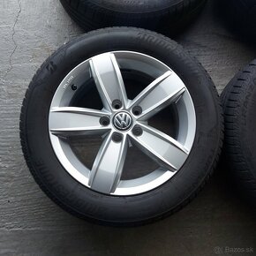 16"Elektróny originál Volkswagen 5x112 letné 205/55 R16 - 3