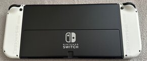 Nintendo Switch OLED 64gb + 64gb Micro SD card (100% stav) - 3