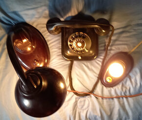 Predám originál retro telefón a dve lampy - 3