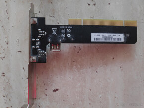 Firewire 1394A PCI karta + 2x kabel - 3