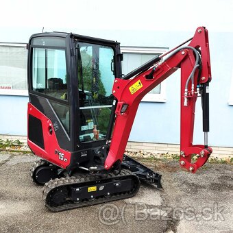 rypadlo Yanmar SV15VT pásový minibager - 3