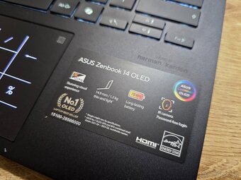 Asus Zenbook 14 OLED so 16gb ram 1Tb ssd diskom AMD Radeon 7 - 3