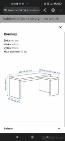 Pracovný stôl so stoličkou - 3