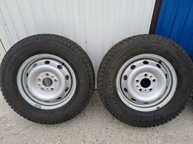 Predam nove disky 15"+nove zimne pneu na fiat ducato,peugeot - 3